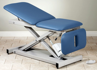 Power Table with Adjustable Backrest & Drop Section